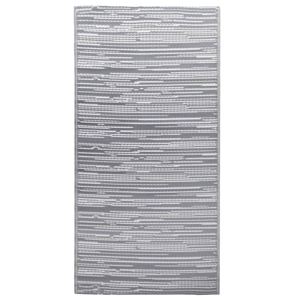 Outdoor-Teppich ARAKIL Grau 120x180 cm PP
