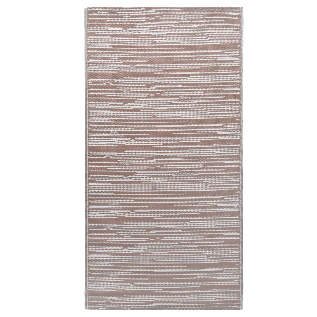 Outdoor-Teppich ARAKIL Braun 190x290 cm PP