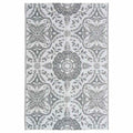 Outdoor-Teppich ARAKIL Hellgrau 190x290 cm PP