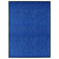 Fußmatte Waschbar Blau 90x120 cm