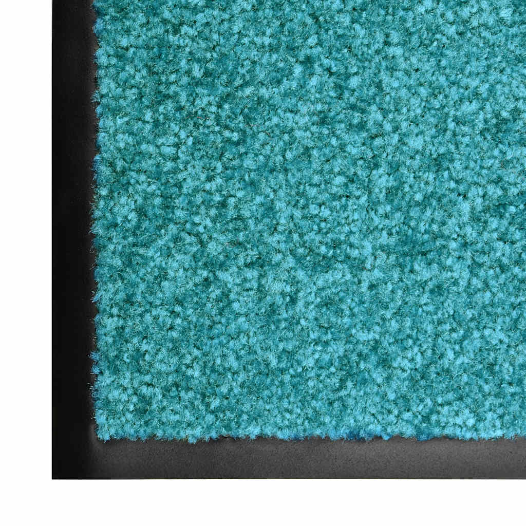 Fußmatte Waschbar Cyan 60x180 cm