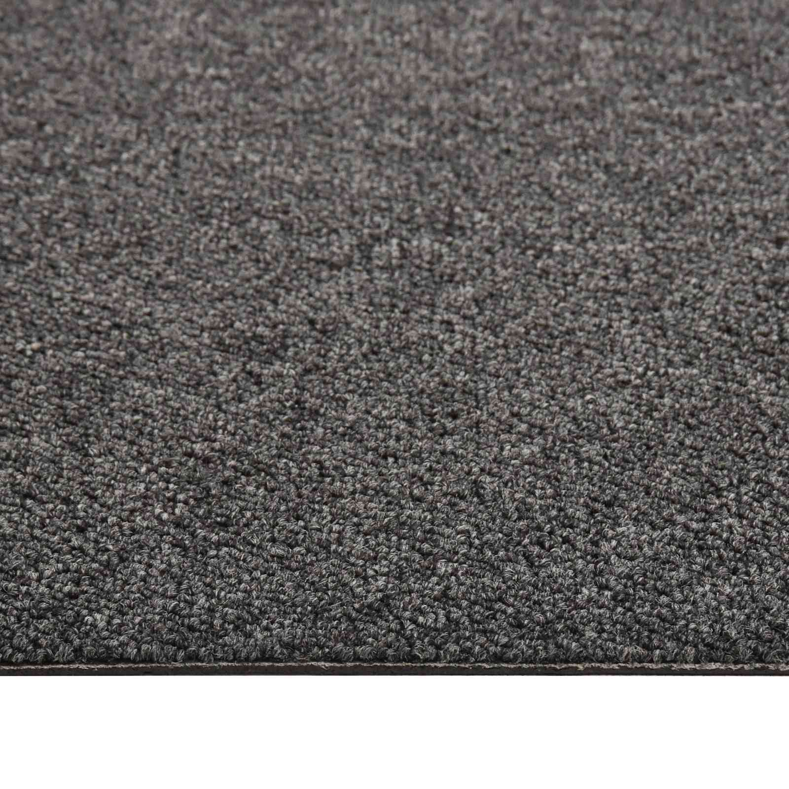Teppich 20 pcs Anthrazit 50 x 50 cm 100% Polypropylen