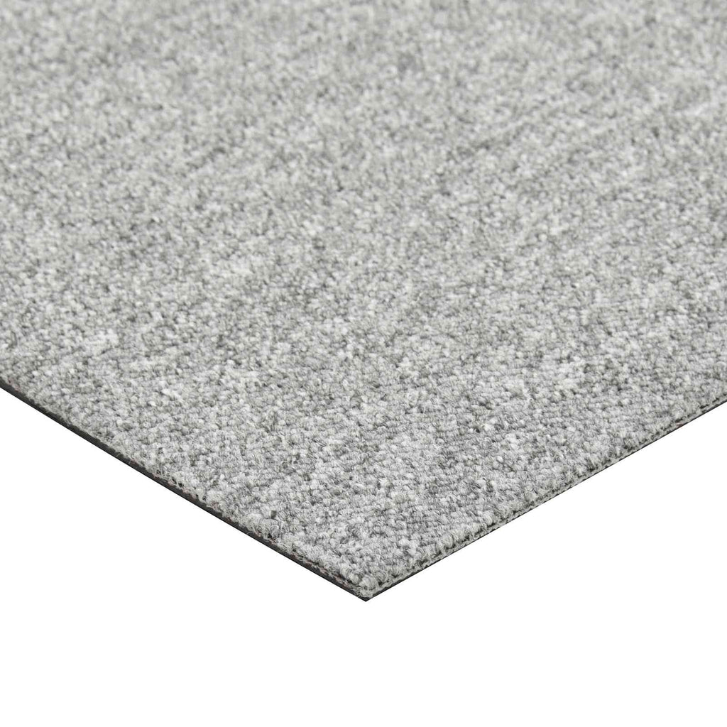 Teppich 20 pcs Hellgrau 50 x 50 cm 100% Polypropylen