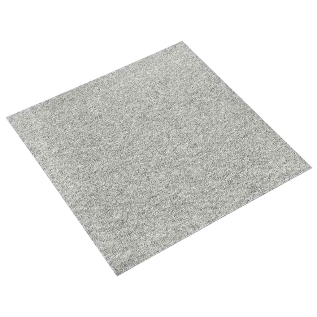 Teppich 20 pcs Hellgrau 50 x 50 cm 100% Polypropylen