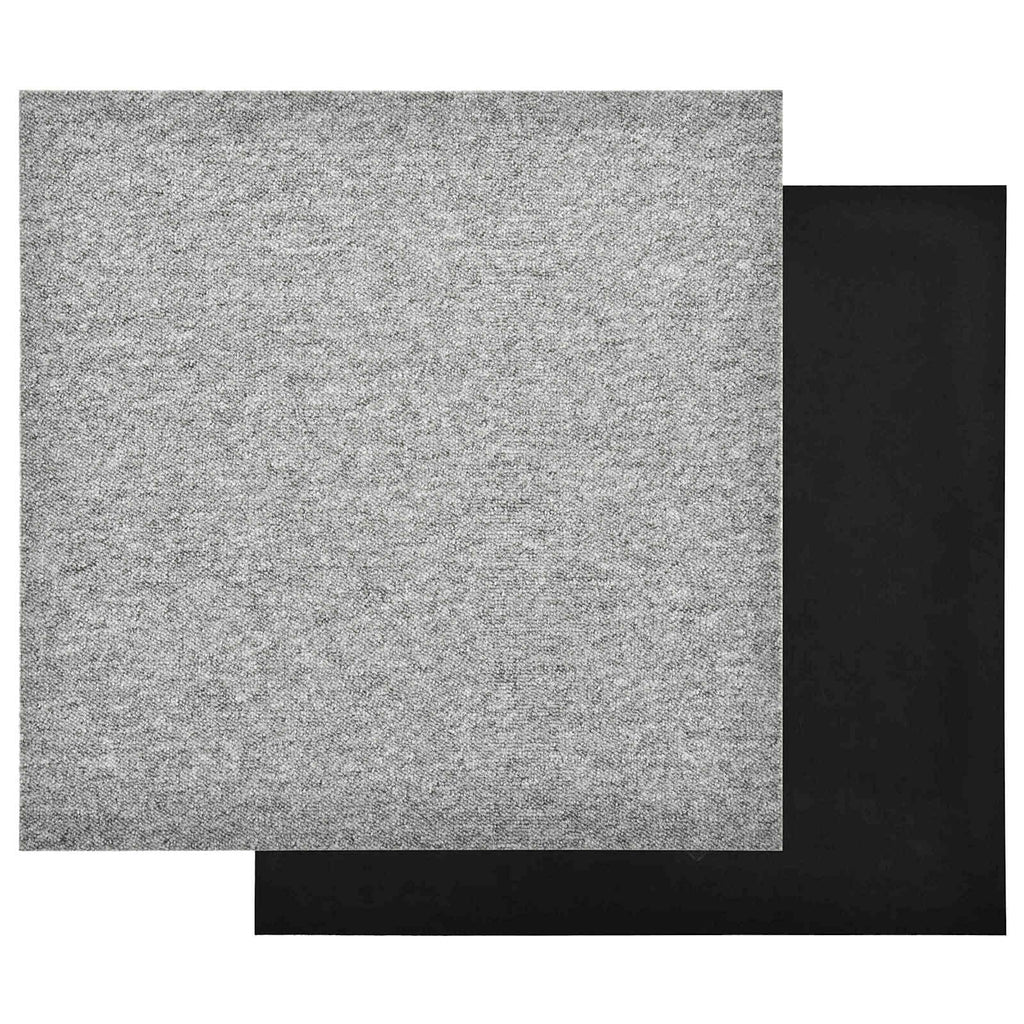 Teppich 20 pcs Hellgrau 50 x 50 cm 100% Polypropylen