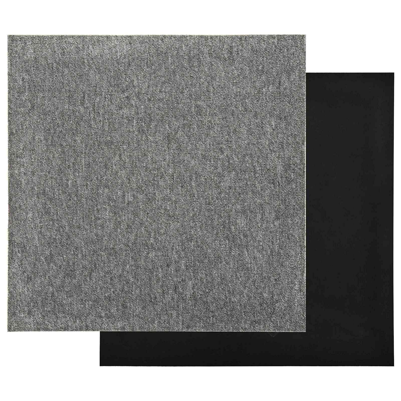 Teppich 20 pcs Grau 50 x 50 cm 100% Polypropylen