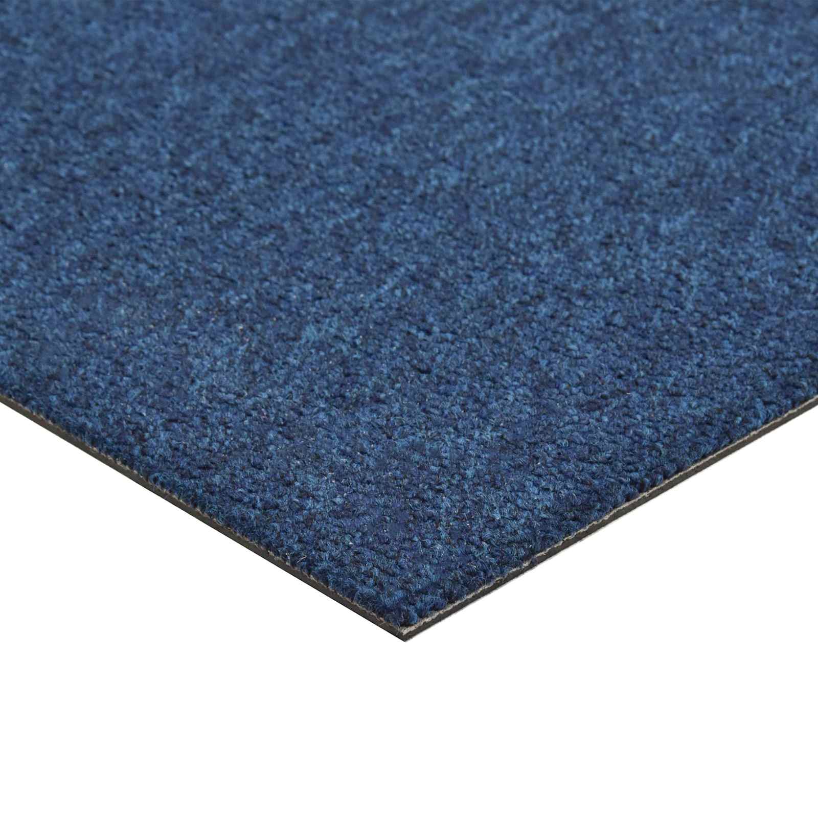 Teppich 20 pcs Dunkelblau 50 x 50 cm 100% Polypropylen