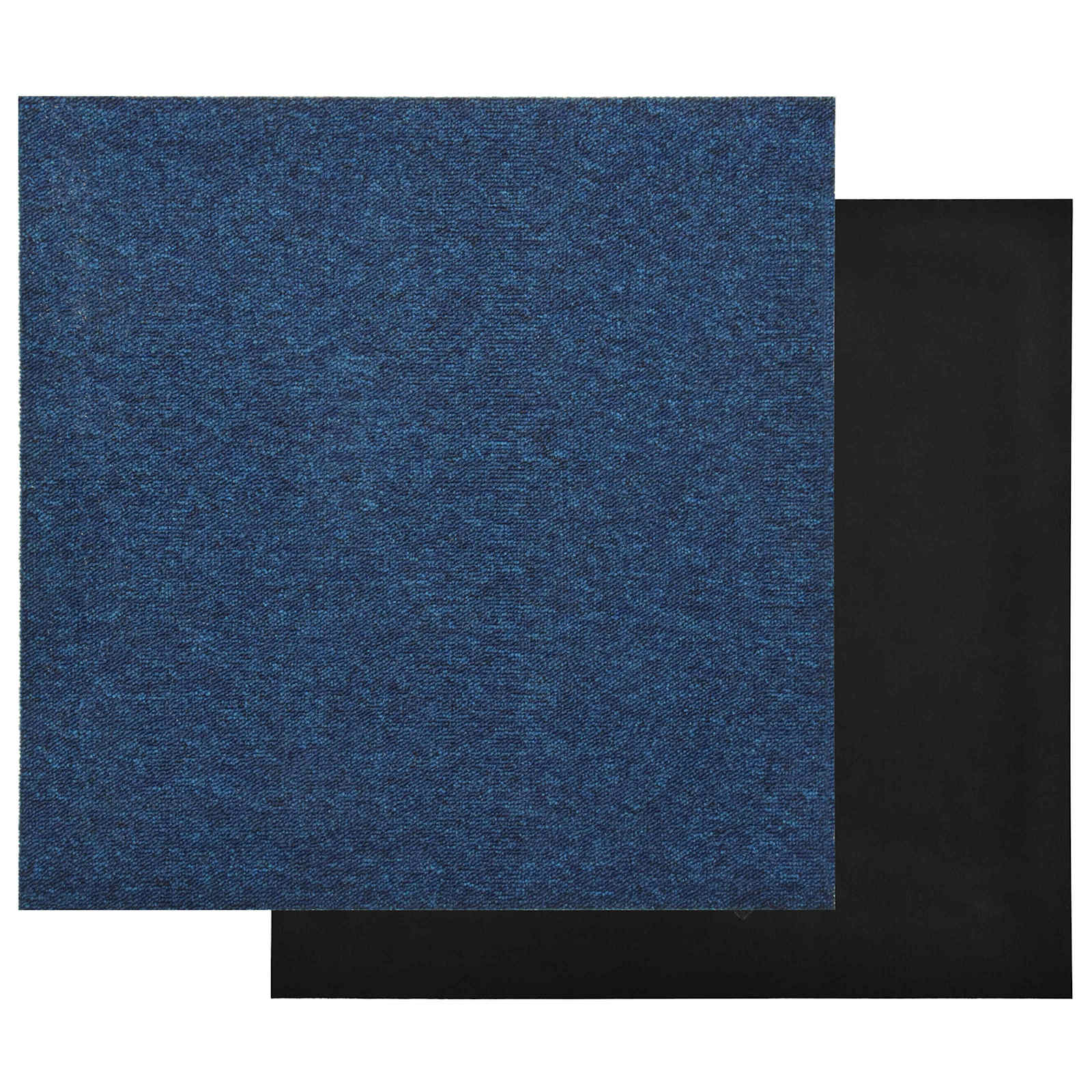 Teppich 20 pcs Dunkelblau 50 x 50 cm 100% Polypropylen