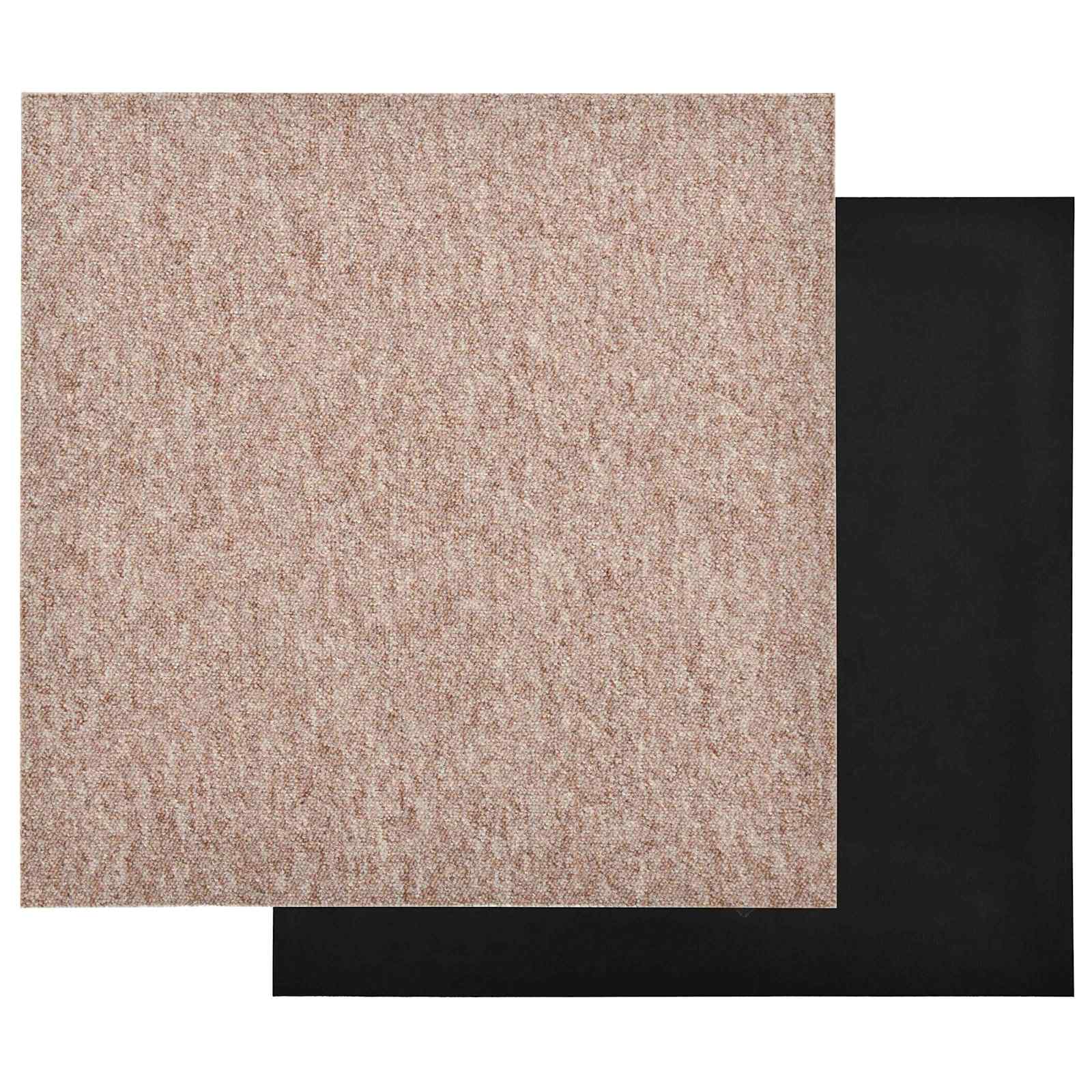 Teppich 20 pcs Beige 50 x 50 cm 100% Polypropylen