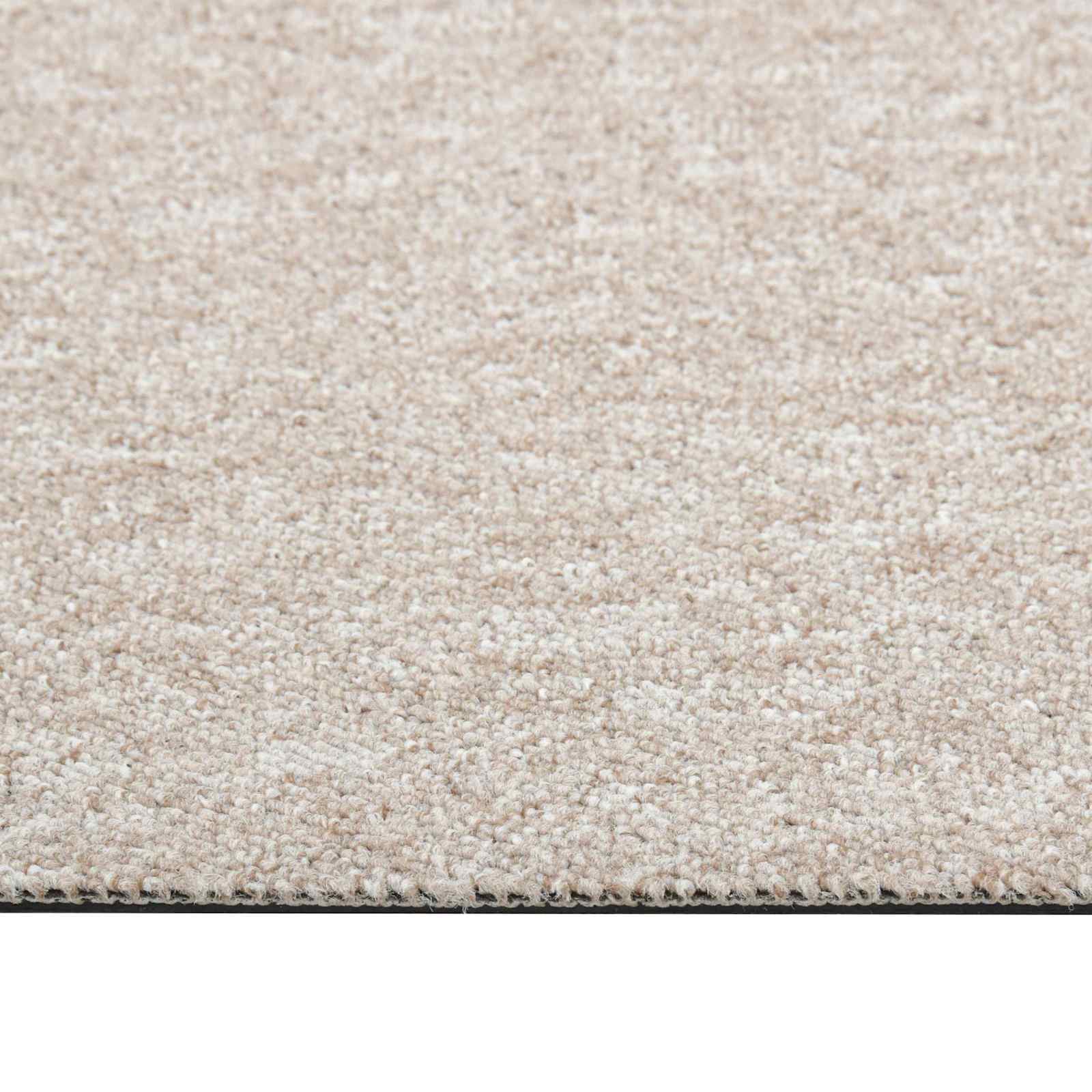 Teppich 20 pcs Hellbeige 50 x 50 cm 100% Polypropylen