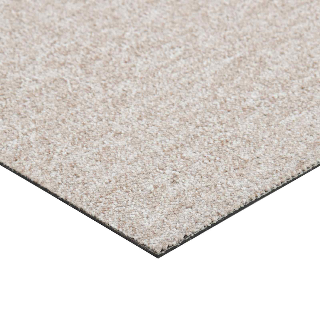 Teppich 20 pcs Hellbeige 50 x 50 cm 100% Polypropylen