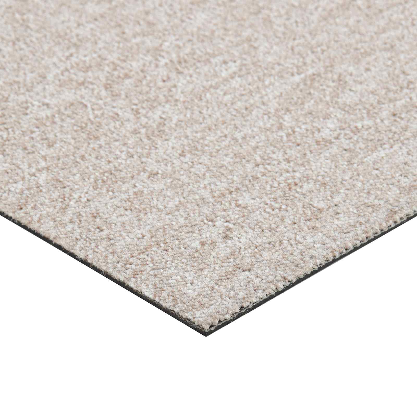 Teppich 20 pcs Hellbeige 50 x 50 cm 100% Polypropylen