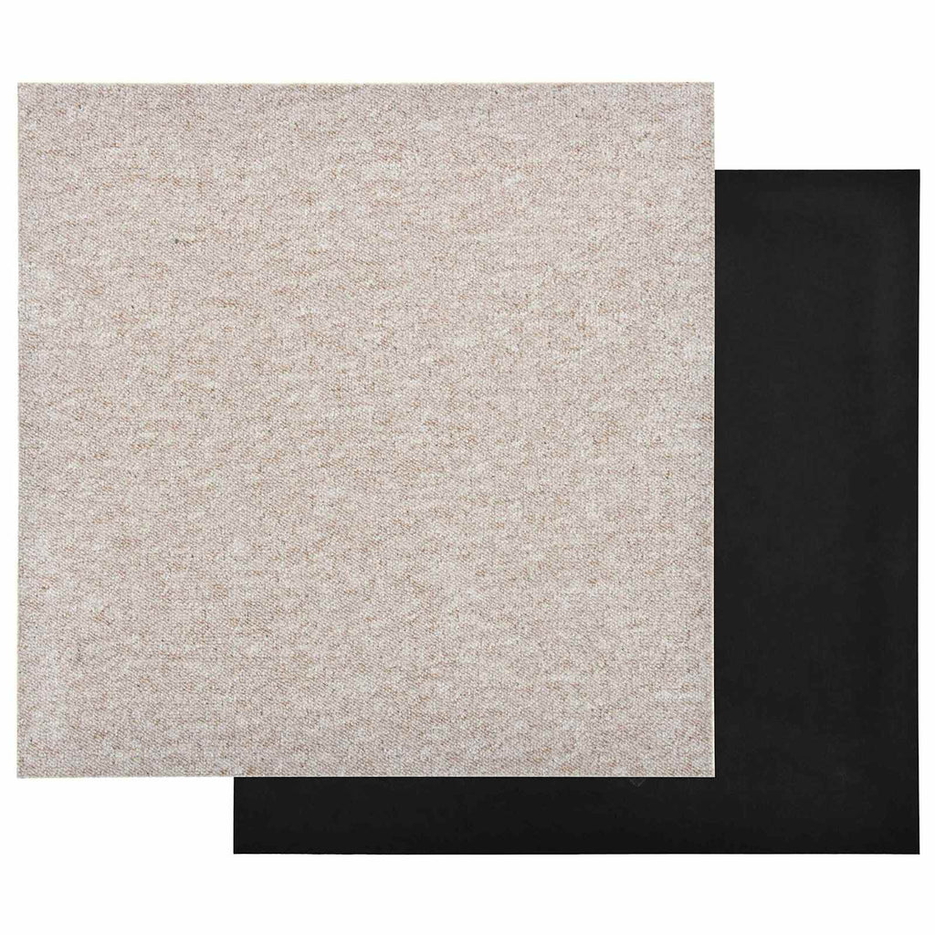 Teppich 20 pcs Hellbeige 50 x 50 cm 100% Polypropylen