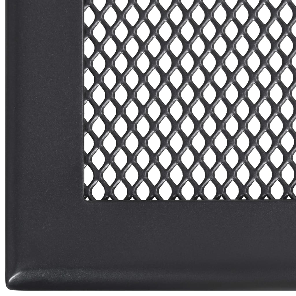 Klapptisch Mesh 80x80x72 cm Stahl Anthrazit