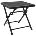 Klapptisch Mesh 38x38x38 cm Stahl Anthrazit