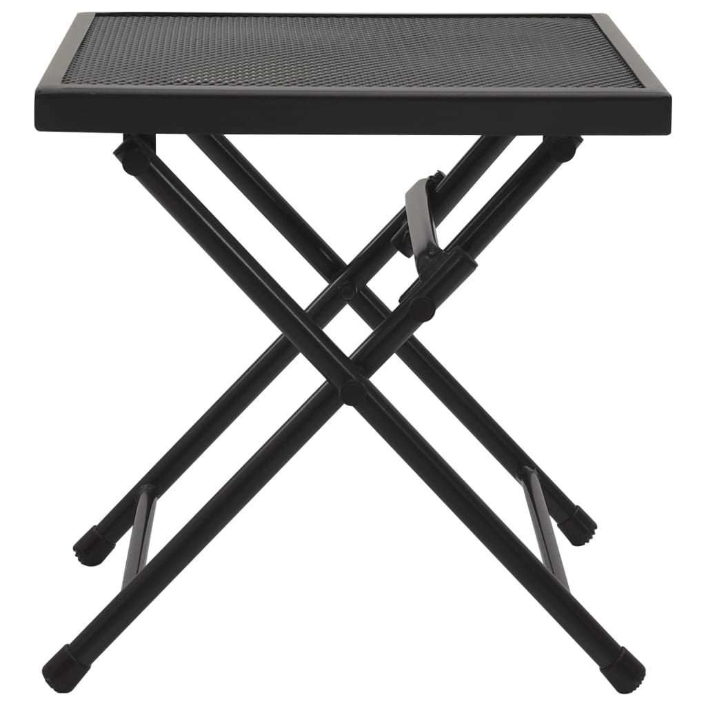 Klapptisch Mesh 38x38x38 cm Stahl Anthrazit