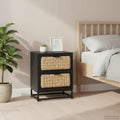 Nachttisch 40x30x50 cm Massivholz Mango