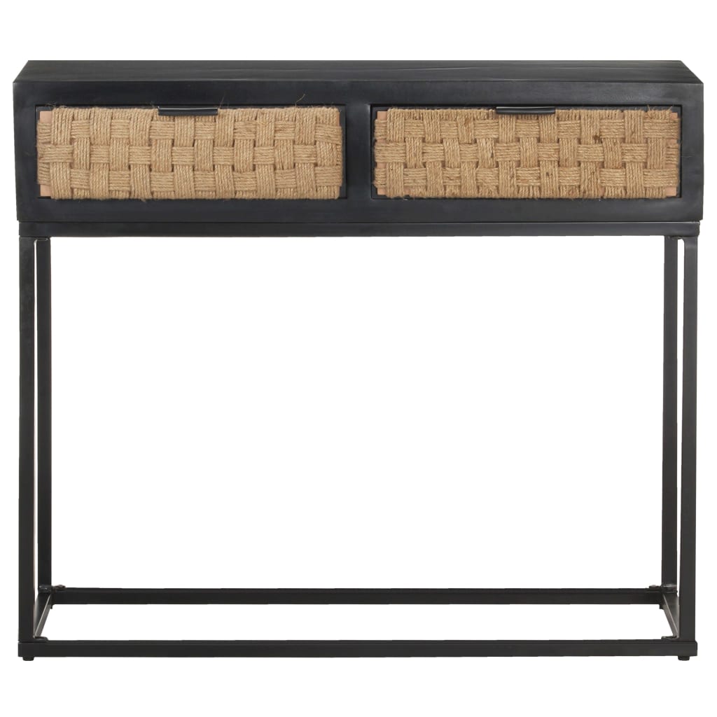 Konsolentisch 90x35x76 cm Massivholz Mango