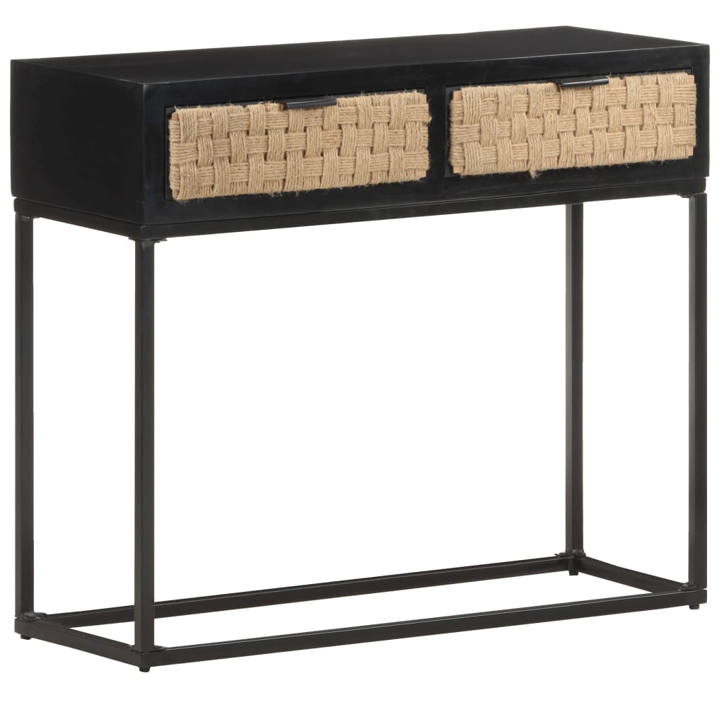Konsolentisch 90x35x76 cm Massivholz Mango