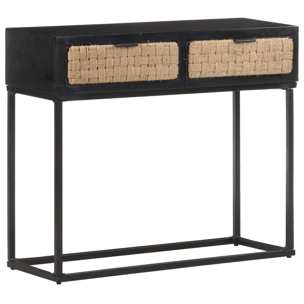 Konsolentisch 90x35x76 cm Massivholz Mango