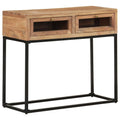 Konsolentisch 90x35x76 cm Massivholz Akazie