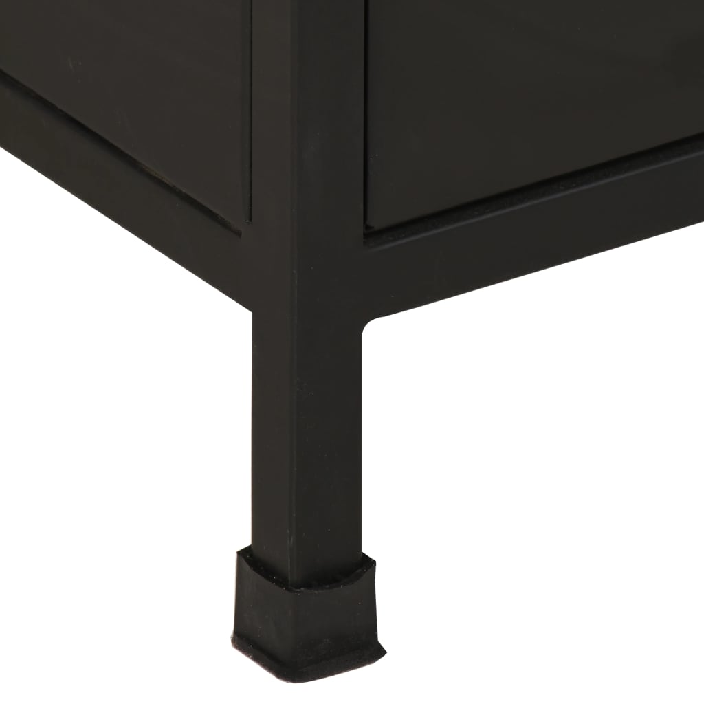Sideboard 47x35x76 cm Raues Mangoholz