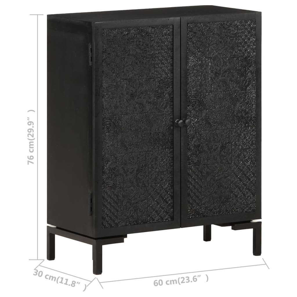 Sideboard 60x30x76 cm Massivholz Mango