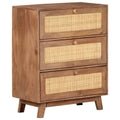 Sideboard 61x35x76 cm Massivholz Mango