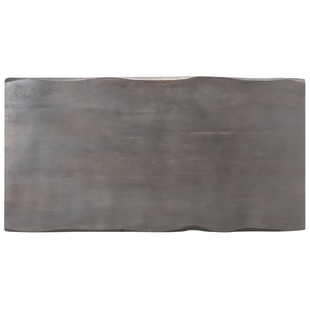 Couchtisch mit Baumkanten 115x60x40 cm Massivholz Akazie