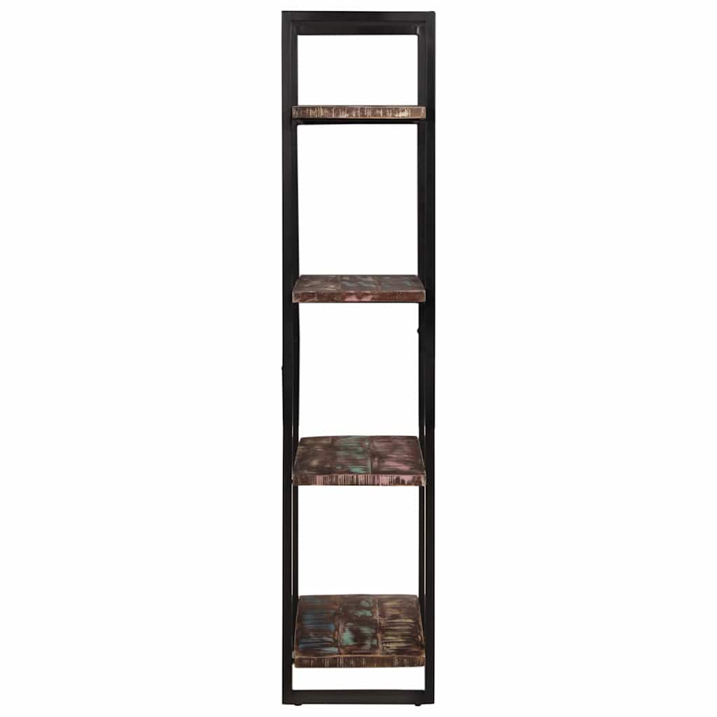 Bücherregal mit 4 Böden 80x40x180 cm Altholz Massiv
