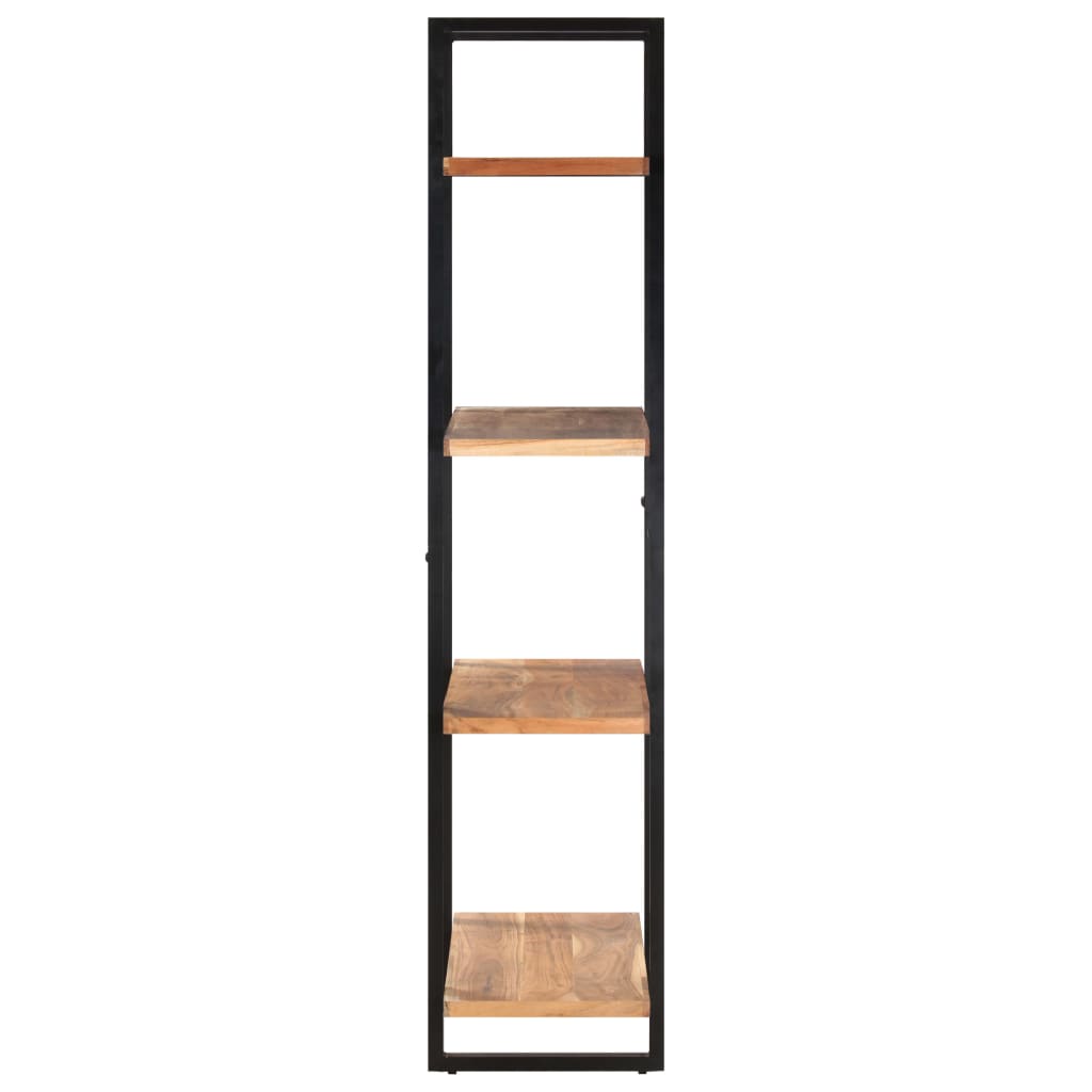 Bücherregal mit 4 Regalböden 80x40x180 cm Akazie Massivholz