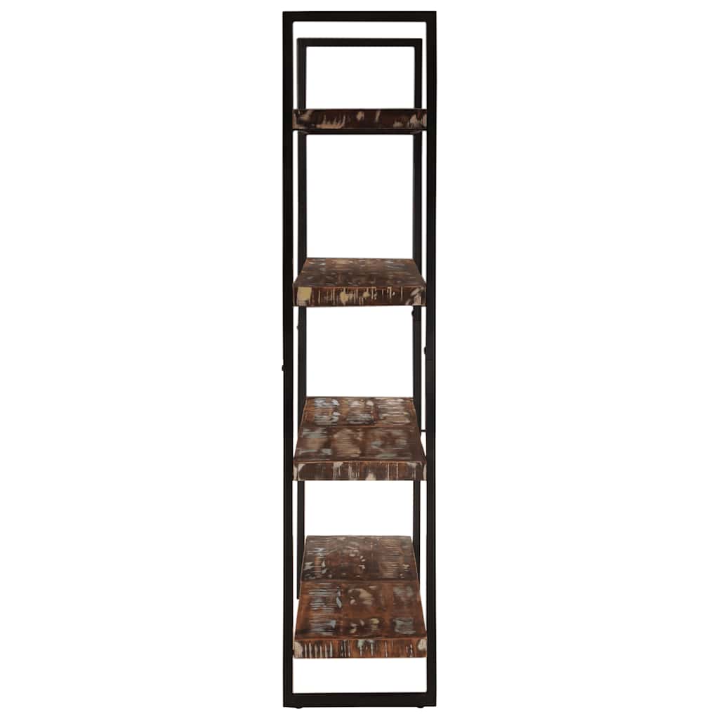 Bücherregal mit 4 Böden 160x40x180 cm Altholz Massiv