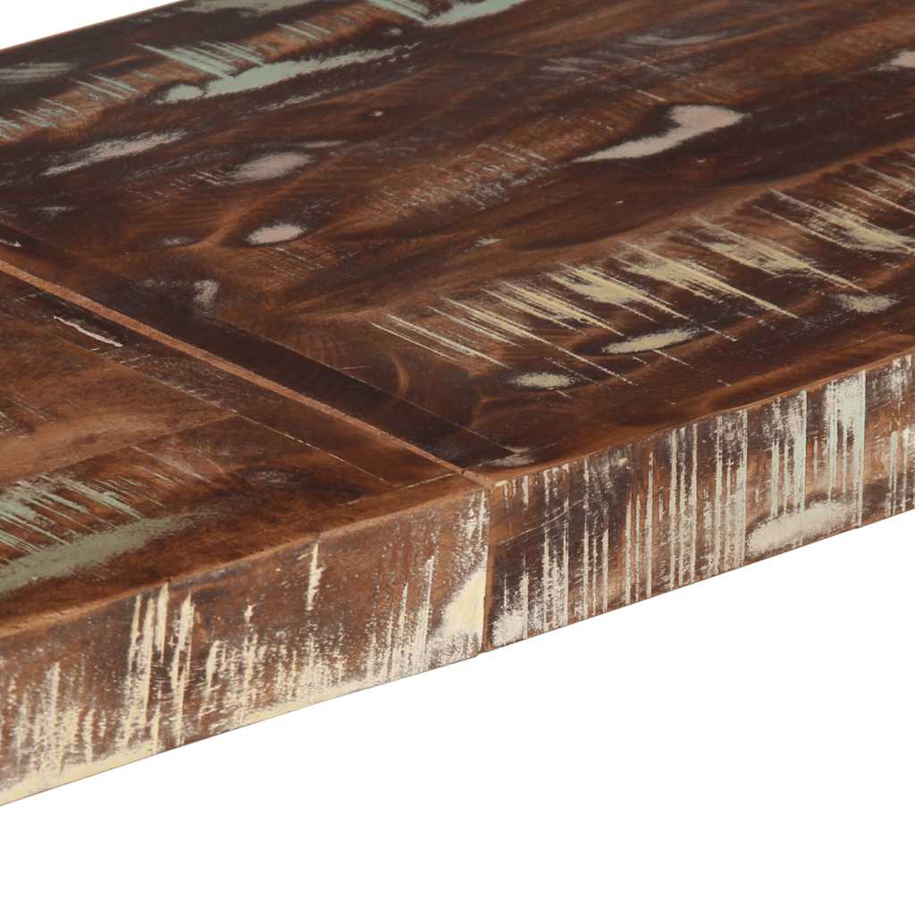 Bücherregal mit 4 Böden 160x40x180 cm Altholz Massiv