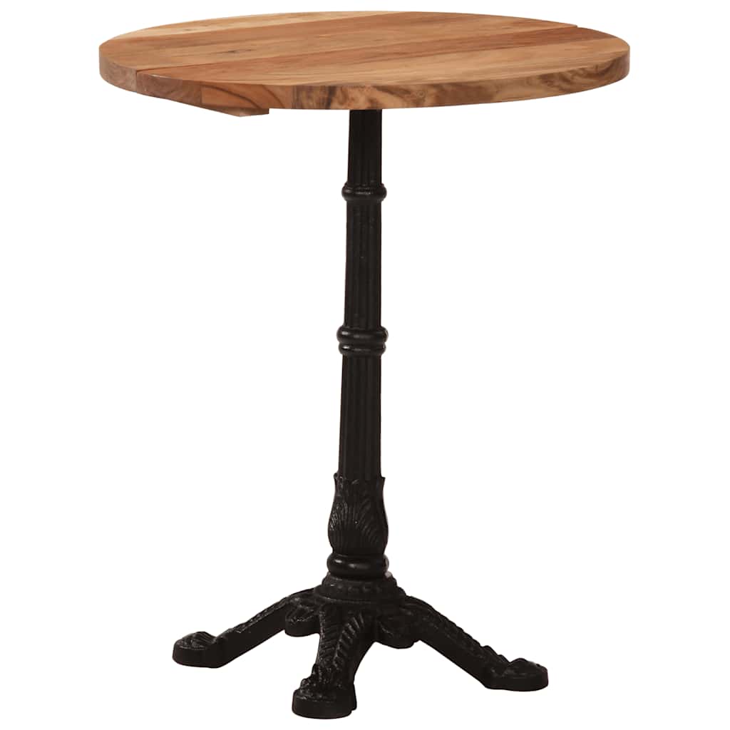 Bistrotisch Ø60x76 cm Akazie Massivholz