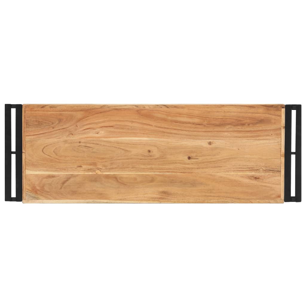 Konsolentisch 90x30x75 cm Massivholz Akazie