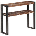 Konsolentisch 90x30x75 cm Altholz Massiv