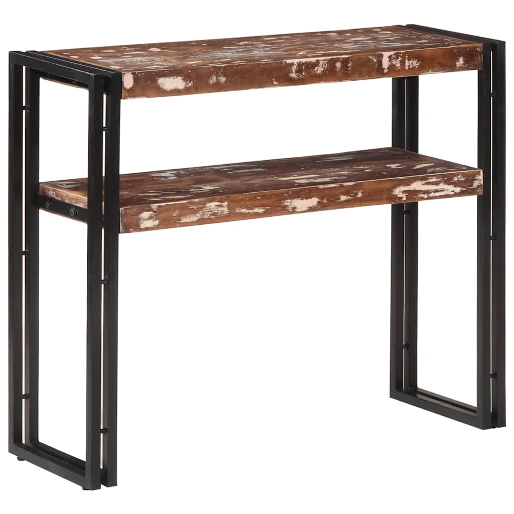 Konsolentisch 90x30x75 cm Altholz Massiv