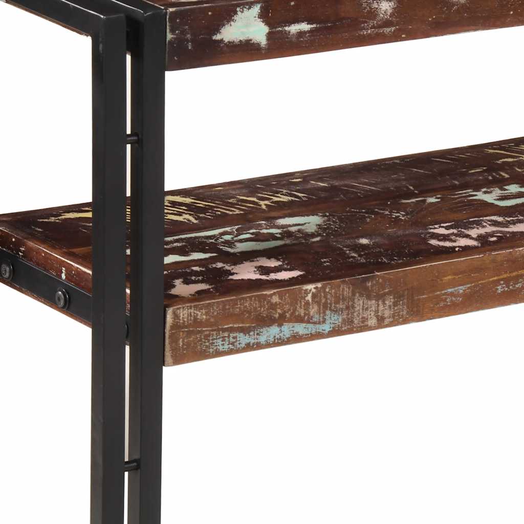 Konsolentisch 90x30x75 cm Altholz Massiv