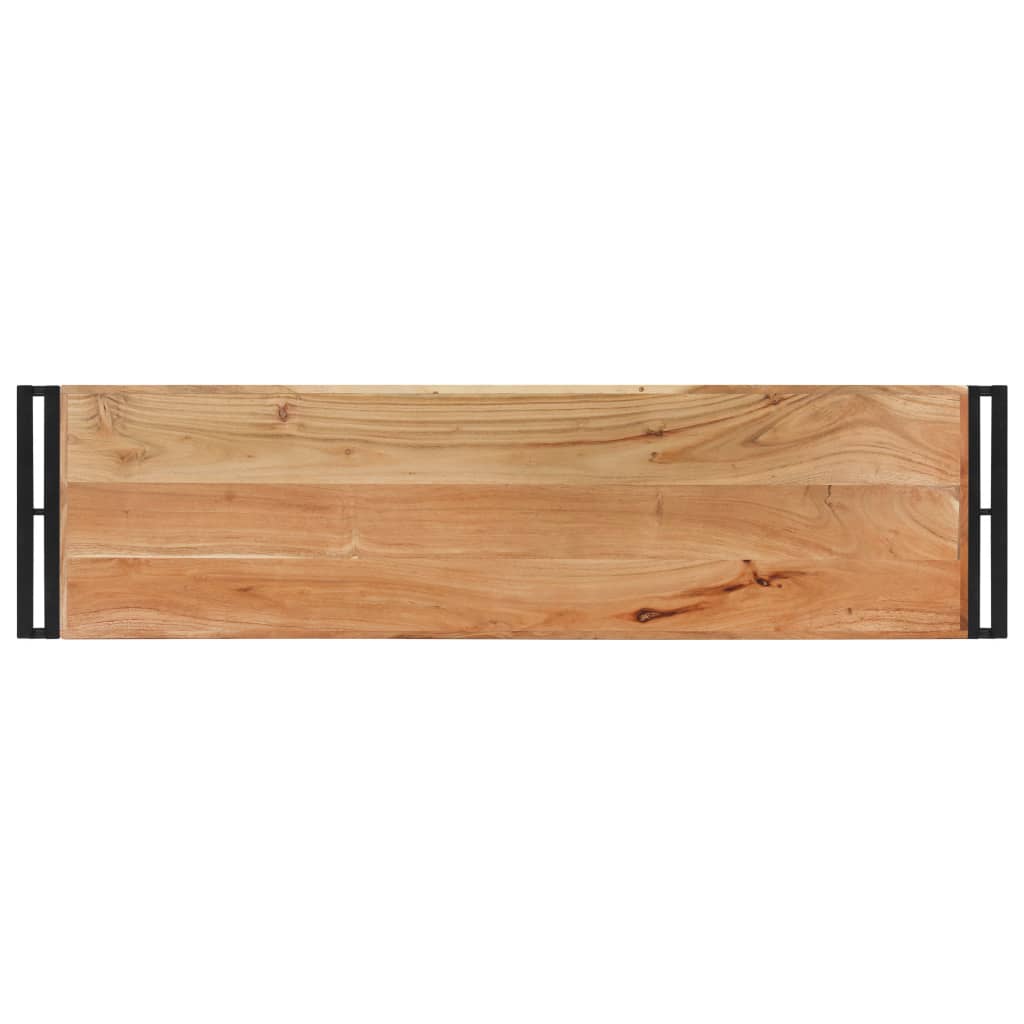 Konsolentisch 120x30x75 cm Massivholz Akazie