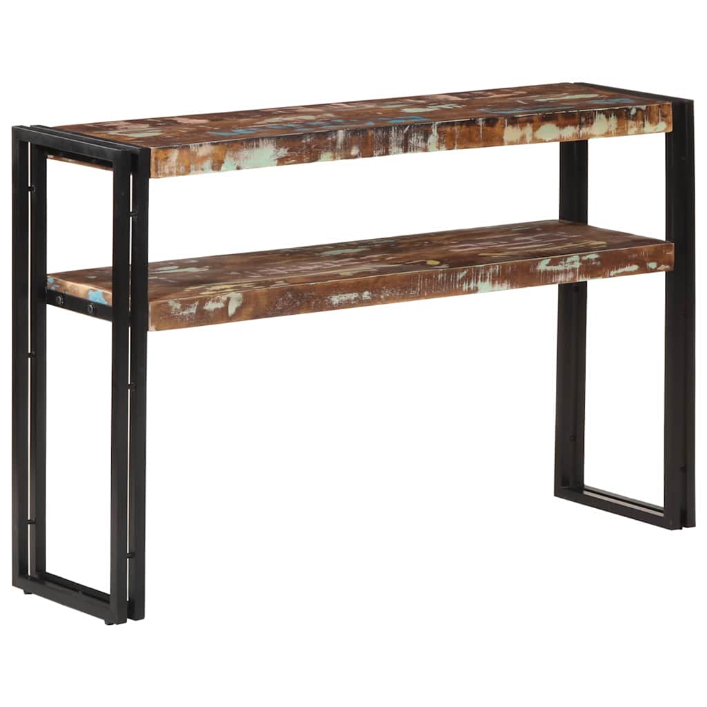 Konsolentisch 120x30x75 cm Altholz Massiv