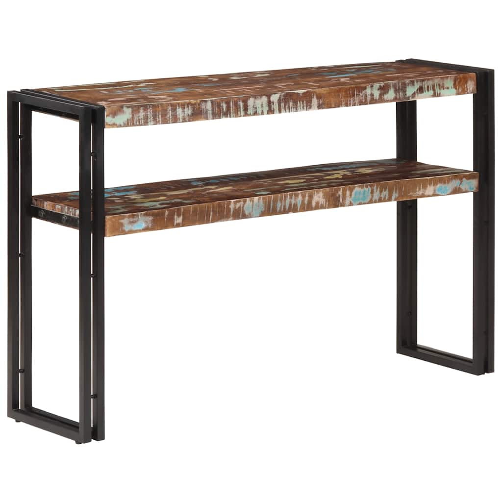 Konsolentisch 120x30x75 cm Altholz Massiv