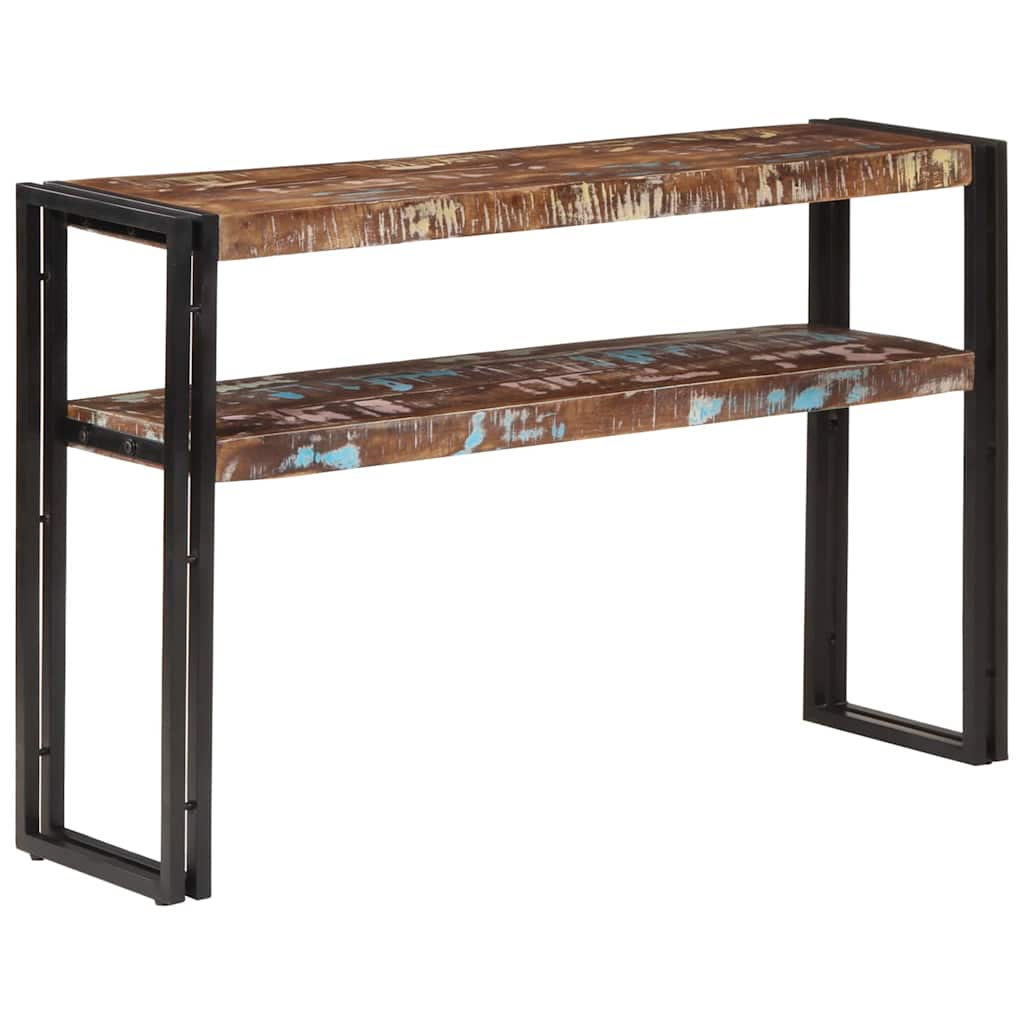 Konsolentisch 120x30x75 cm Altholz Massiv