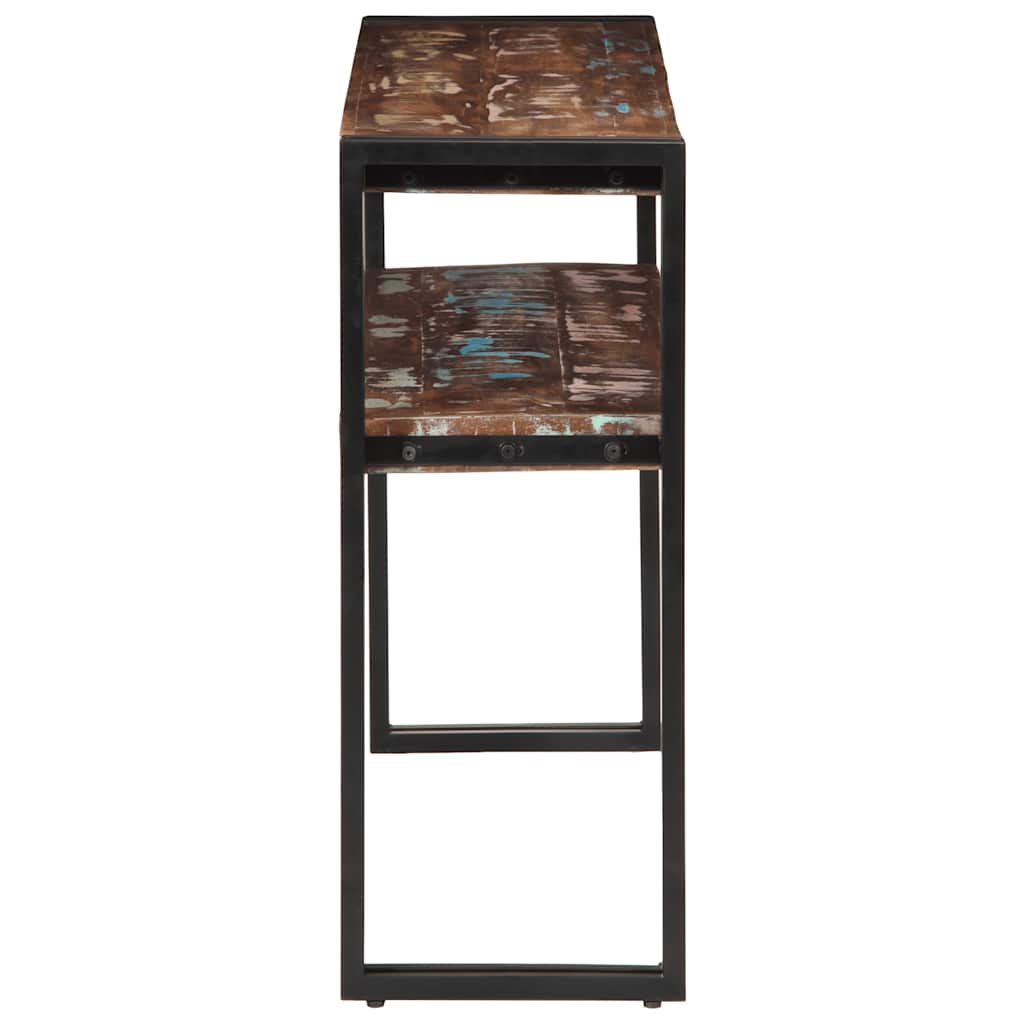 Konsolentisch 120x30x75 cm Altholz Massiv