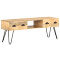 TV-Schrank 120x35x45 cm Mango Massivholz
