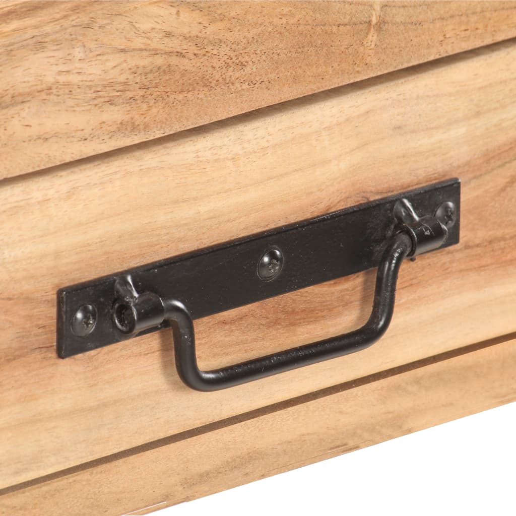 Sideboard 120x30x75 cm Akazie Massivholz