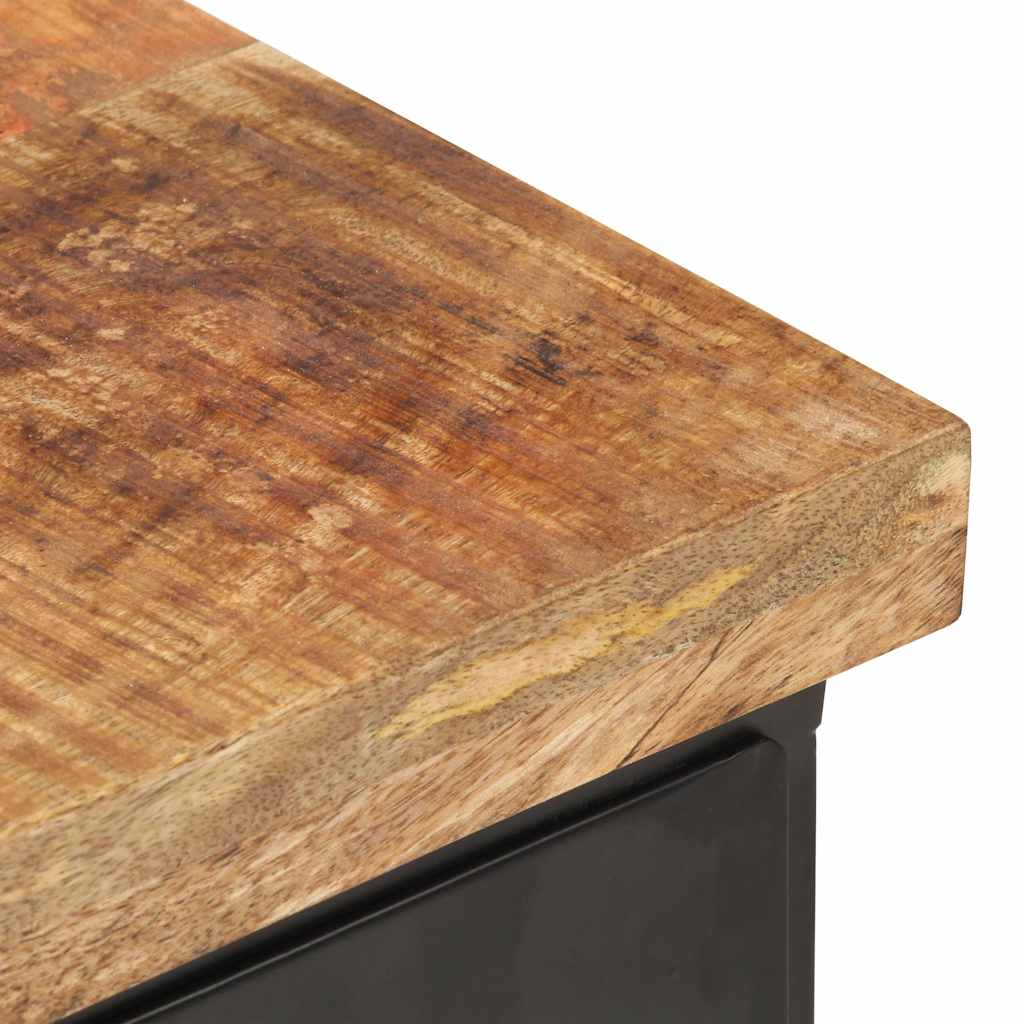 Sideboard 60x30x76 cm Raues Mangoholz