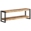 TV-Schrank 120x30x40 cm Raues Mangoholz