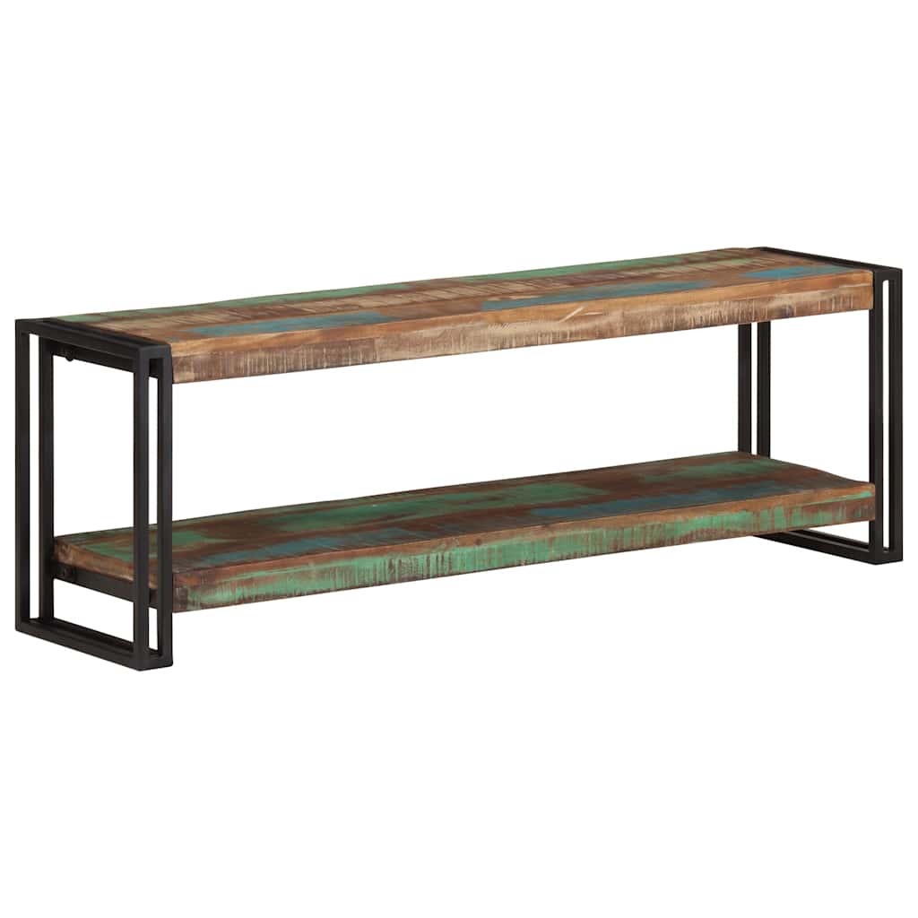 TV-Schrank 120x30x40 cm Altholz Massiv