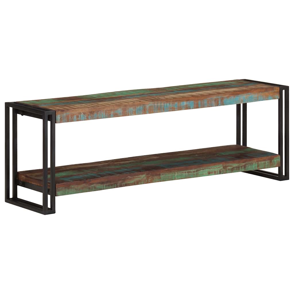TV-Schrank 120x30x40 cm Altholz Massiv