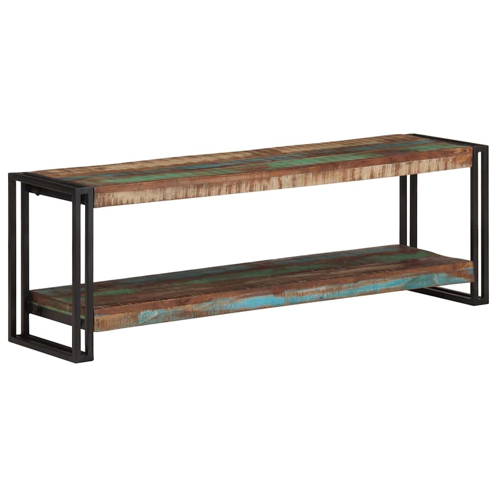 TV-Schrank 120x30x40 cm Altholz Massiv